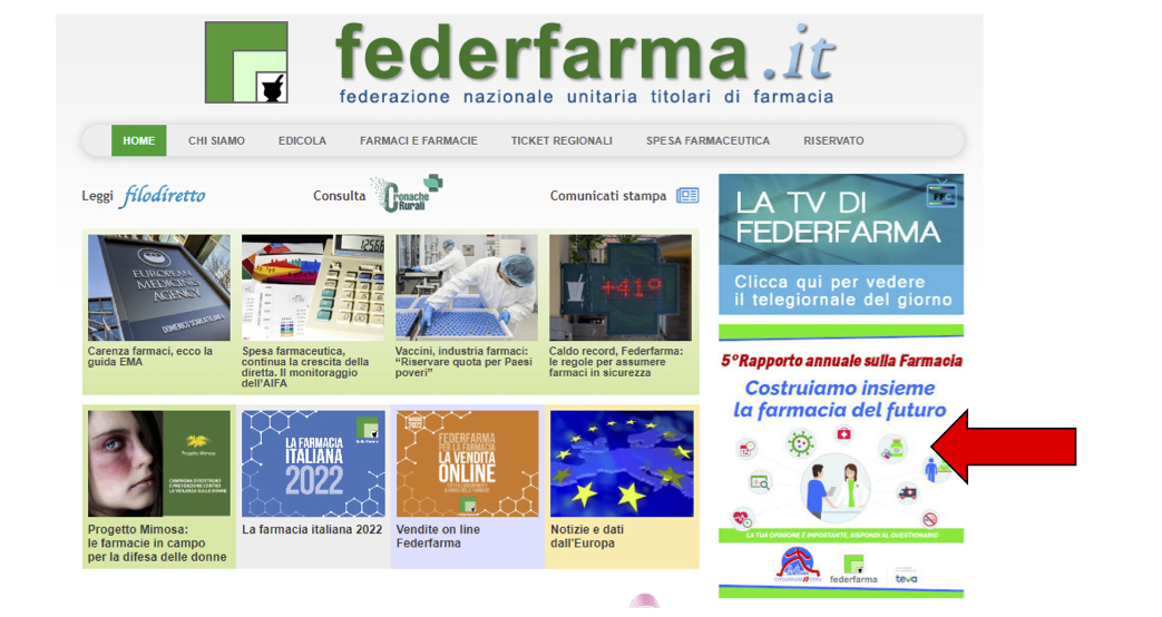 rapporto annuale sulla farmacia